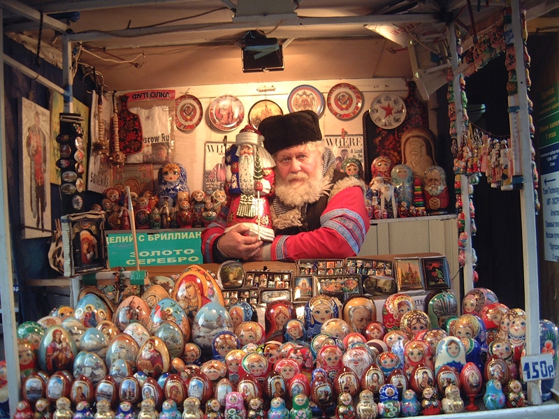 Rue Arbat Moscou