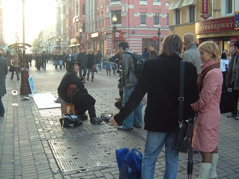 Rue Arbat Moscou