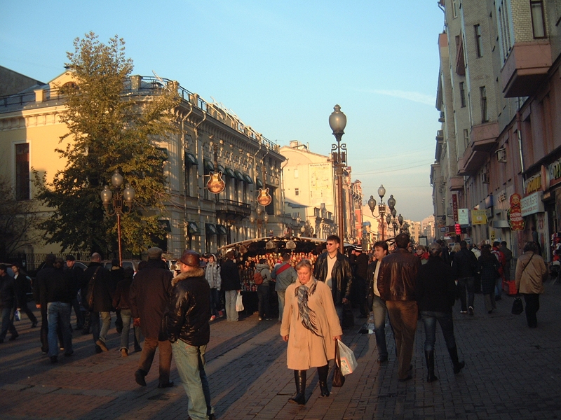 Rue Arbat Moscou